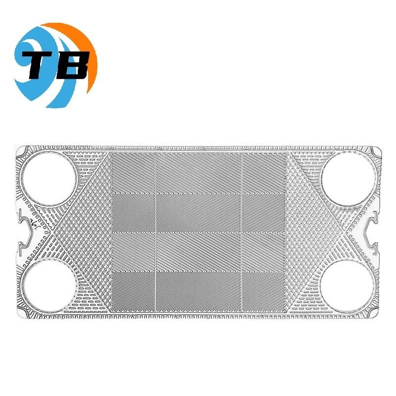 Plate thickness 0.4 to 1.2 mm APV Heat Transfer Plate providing performance at maximum operating temperature up to 180 degrees Celsius
