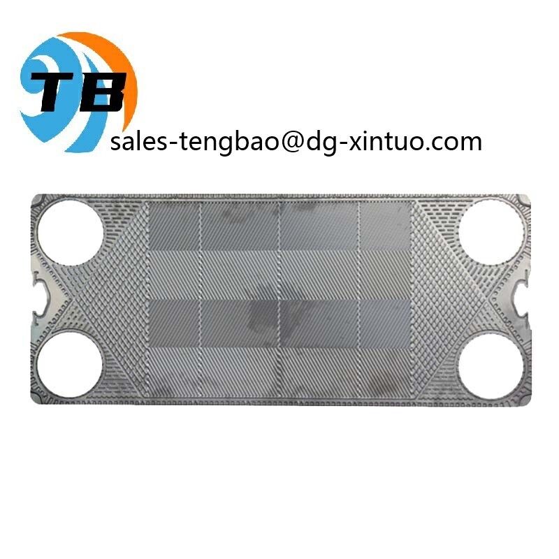 Chevron Or Herringbone Pattern APV heat exchanger plate designed for max operating pressure up to 25 bar and plate thickness ranging from 0.4 to 1.2 mm