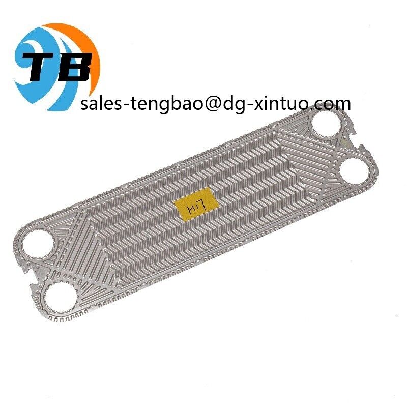 Max Working Pressure 13 Bar APV heat exchanger plate with gasketed or welded plate design and heat transfer coefficient up to 5000 W per square meter K
